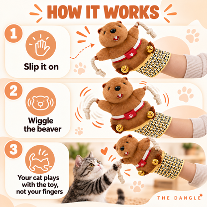 Anti-Scratch Cat Play Glove