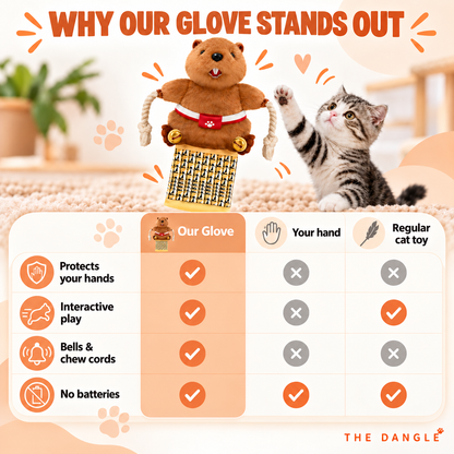 Anti-Scratch Cat Play Glove